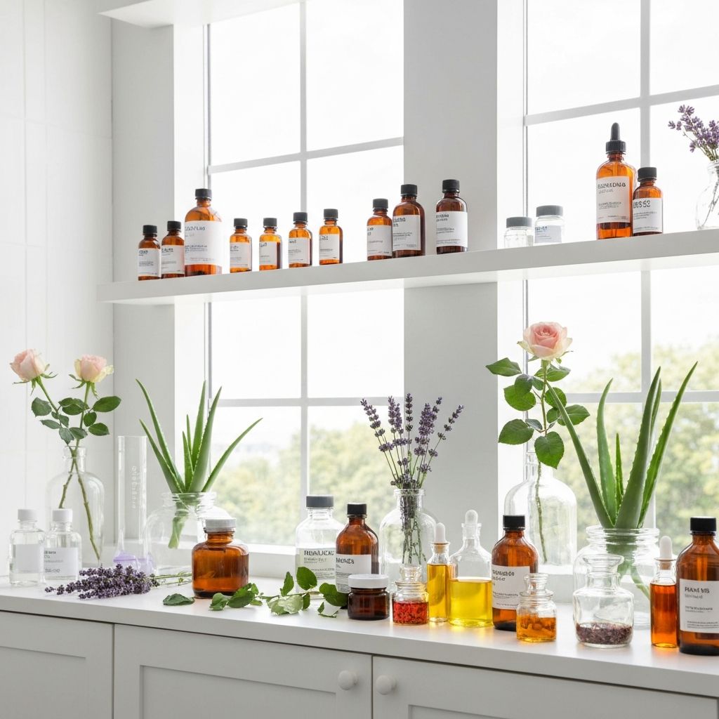 Aktywne składniki kosmetyczne w laboratorium