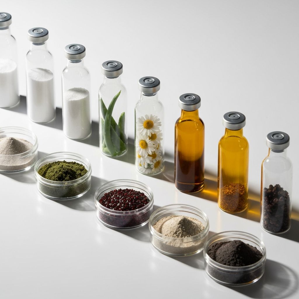 Naturalne składniki kosmetyczne